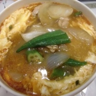 おくらいり酸辣湯麺